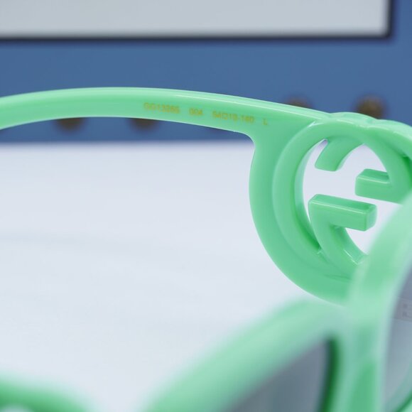 Final Price! Gucci GG1325S 004 Green Sunglasses main image 11